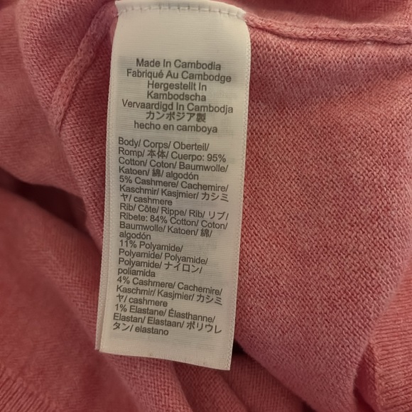 J. Crew Factory Cotton-blend short-sleeve sweater - Picture 8 of 8